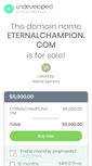Mobile Screenshot of eternalchampion.com